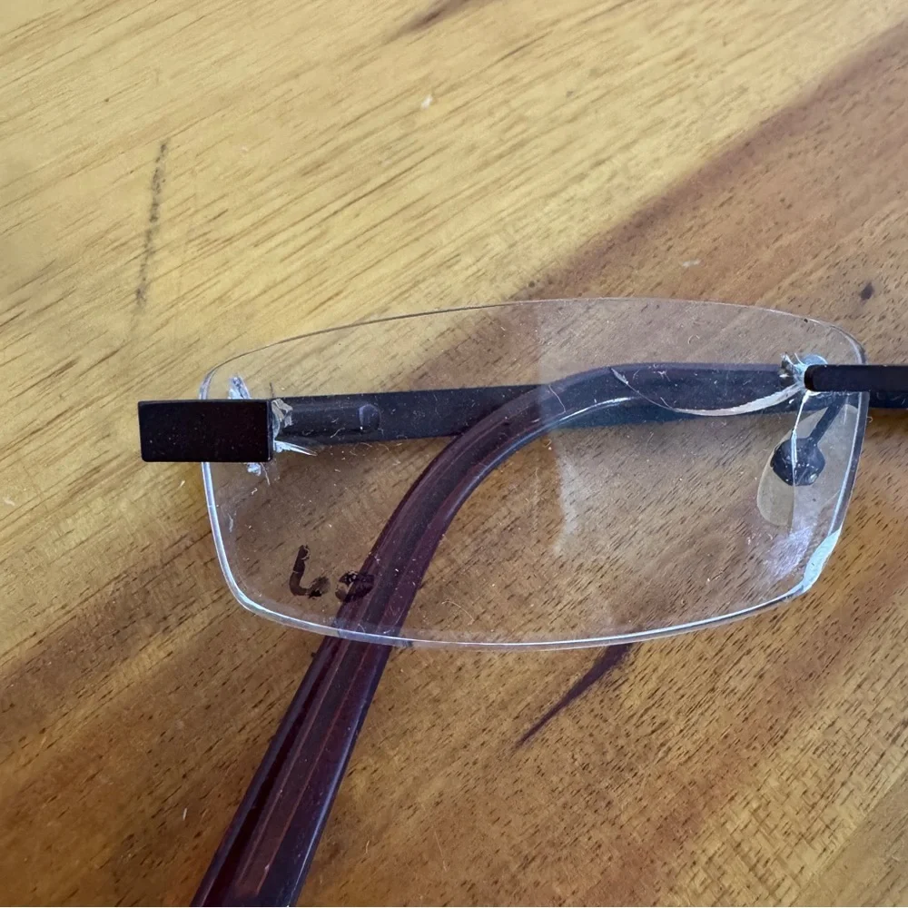 Versailles‎ Palace VP1 Cauri Coffee rimless eyeglasses frames